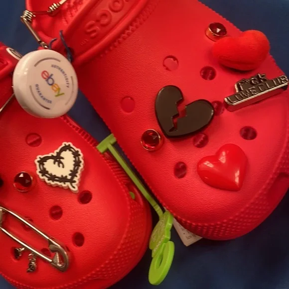Brand new authentic Karol g crocs never worn.